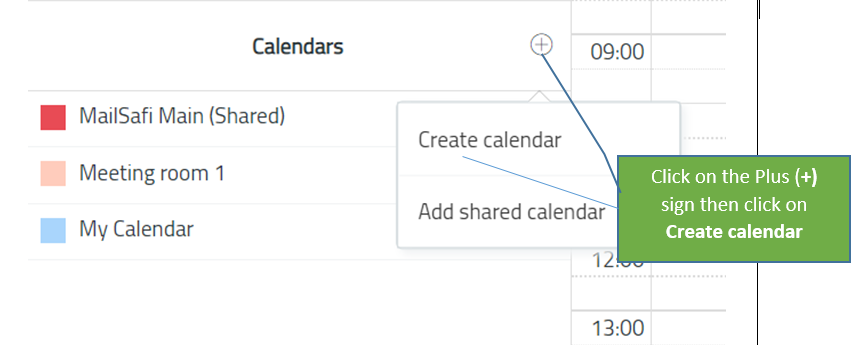 Create calendar