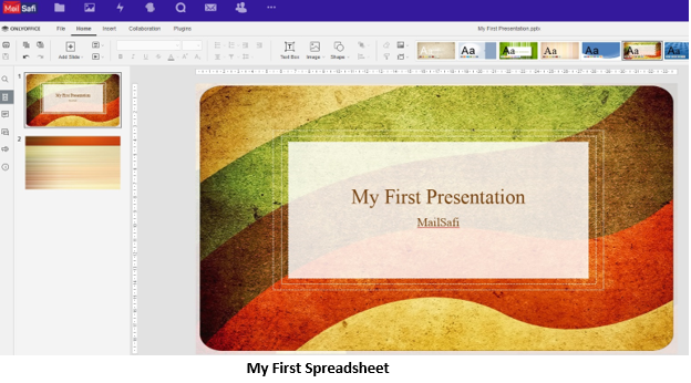 Create presentation