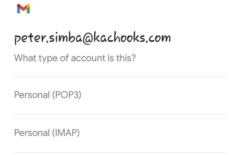 Mailsafi Gmail configuration