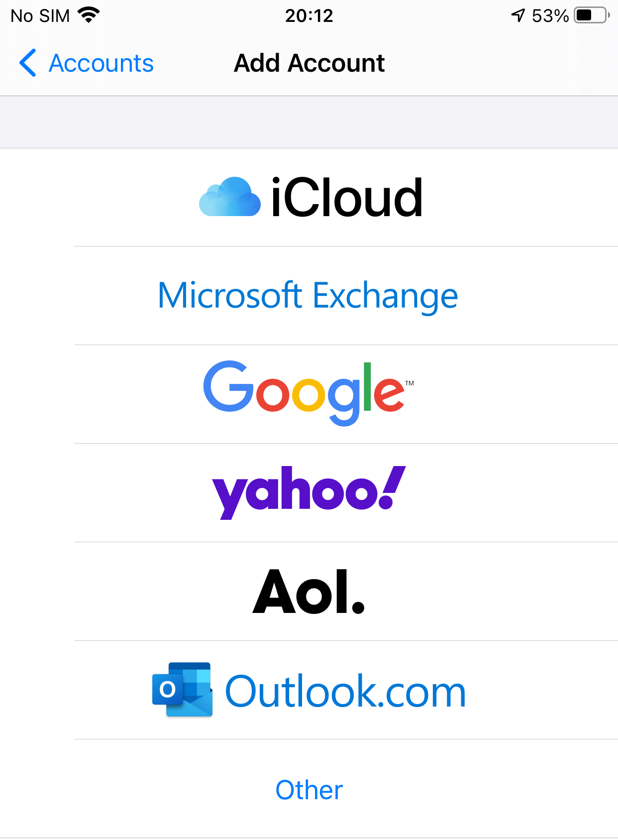 Mail client options