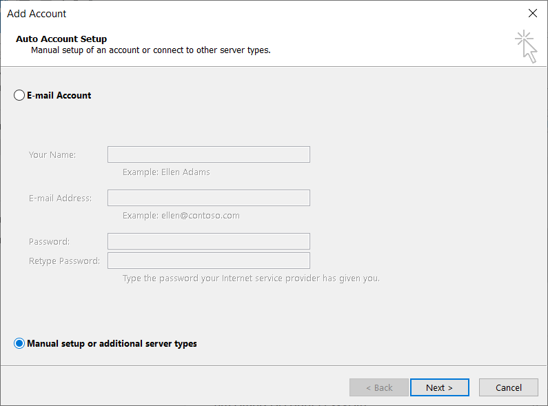 Mailsafi outlook for desktop add account