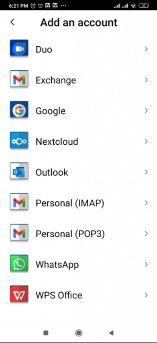 Mailsafi personal imap